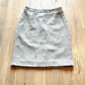 J.Crew Woollen Pencil Skirt US0